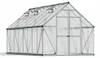 Palram - Canopia Aluminium Gewächshaus Essence 816 Silber Produktbild-Vorschau 1