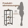 COSTWAY Getränkekistenregal für 2 Kisten, 3-stöckiges Produktbild-Vorschau 8