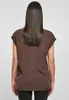 Urban Classics Ladies - Organic Extended Shirt braun - XXL Voir les images du produit 10