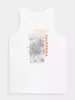 4F Herren-Tank-Top Thorra weiß XL Produktbild-Vorschau 4