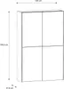 Furniture24 Schuifdeurenkast Ozulla Ozls722X7-C754, kast Productafbeelding-voorbeeld 5