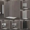 doporro Paroi de Douche à L'italienne Transparent 120cm Voir les images du produit 6