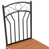 vidaXL Chaises de salle à manger 2 pcs. Marron MDF Voir les images du produit 5