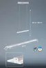 A modern pendant light fixture with two horizontal bars suspended from a ceiling mount. Produktbild-Vorschau