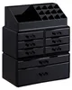 relaxdays Make-Up-Organizer schwarz Náhled obrázku produktu 10