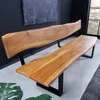 riess-ambiente Massivholz Sitzbank MAMMUT 200cm natur Produktbild-Vorschau 1