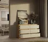 Cassettiera ampia TAAVI - rovere artigianale / cashmere Anteprima dell’immagine prodotto 4