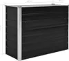 vidaXL Lit surélevé de jardin Anthracite 100 x 40 x 77 cm Voir les images du produit 6