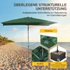 Ombrellone Clanmacy rettangolare per balcone Ø210x140cm Anteprima dell’immagine prodotto 3