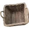 Feuerholzkorb Kaminholzkorb Holzkorb 50x50x45cm Rattan Produktbild-Vorschau 5