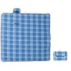 A folded picnic blanket and a smaller folded version of the same blanket. Produktbild-Vorschau