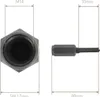 Fresa per fughe in metallo duro PRODIAMANT 8 mm Lunghezza Anteprima dell’immagine prodotto 3