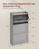 VASAGLE Schuhschrank 3 Klappen, Schuhkipper, Schuhregal, Produktbild-Vorschau 5