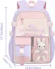 OKWISH Rucksack Kawaii für Mädchen Plüsch Spielzeug Kawaii Produktbild-Vorschau 2