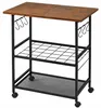 Wózek kuchenny Relaxdays, wymiary: 88 x 52 x 39 cm, 3 Podgląd zdjęcia produktu 10