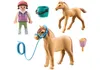 PLAYMOBIL Cavalli della cascata 71498 Bambino con pony e Anteprima dell’immagine prodotto 5
