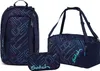 Satch Schulrucksack-Set AIR Purple Laser, Mäppchen + Produktbild-Vorschau 1
