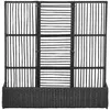 Outsunny polyrotan verhoogde tuinbed met klimrek, bloembak Productafbeelding-voorbeeld 1