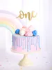 Cake Topper One 19cm Decorazione per compleanno 1 anno Anteprima dell’immagine prodotto 4