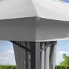 TOOLPORT Gazebo da Giardino 3x3 m con telo impermeabile da Anteprima dell’immagine prodotto 9