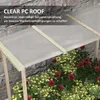 Outsunny : Jardinière surélevée en bois, serre de culture Voir les images du produit 5