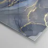 Bilder auf glas - Einteilig - Gold Blau Farbe - 50x70cm - Produktbild-Vorschau 5