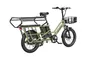 20 Zoll Elektrofahrrad mit Kindersitze Vorderkorb E Bike Produktbild-Vorschau 3