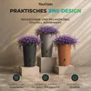YourCasa Regentonne 240 Liter [Wave Design] - Frostsicher & Produktbild-Vorschau 2