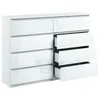 Kommode mit 8 Schubladen breite 140cm Sideboard moderne Produktbild-Vorschau 4