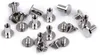 Schraubnieten Buchschrauben 10Stk Ø 10mm / 10 mm silber Produktbild-Vorschau