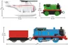 Fisher-Price Thomas & Friends GXH09, 3 lat(a), AAA, Podgląd zdjęcia produktu 3