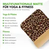 Tunturi Dicke Leo Yogamatte 8mm - Rutschfest Gymnastikmatte Produktbild-Vorschau 5