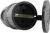 Schutzkontakt-Steckdose 230V Schuko 2P+Z IP44 16A mit Produktbild-Vorschau 2