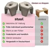 STUUL Design-Toilettenhocker für Erwachsene, WC Hocker in Produktbild-Vorschau 8