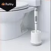 Ruhhy Silikonový koupelnový kartáč bílý 25881 Náhled obrázku produktu 2