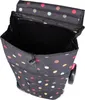 An open shopping trolley with a polka dot pattern. Voir les images du produit