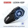 Motocyklový interkom Lexin G2P pro až 6 jezdců, sluchátka Náhled obrázku produktu 2
