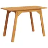 Garten-Esstisch 110x56x75 cm Massivholz Akazie Produktbild-Vorschau 1