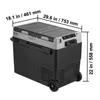 A portable car refrigerator with dimensions indicated. Náhled obrázku produktu
