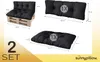 sunnypillow Palettenkissen für Palettenmöbel - 2er Set - Produktbild-Vorschau 2
