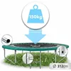 Trampolino da giardino 10ft/312cm con rete, pali sagomati e Anteprima dell’immagine prodotto 5