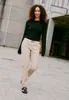 OXMO OXChakira : Pantalon chino pour femme, modèle Damen, Voir les images du produit 9