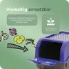 Novaliv 1x Groß 9l Kartoffelhorde marineblau Produktbild-Vorschau 4