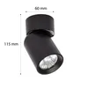 MasterLED Deckenstrahler LED GU10 schwarz matt schwenkbar Produktbild-Vorschau 5
