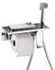 Miscelatore da incasso per bidet con doccia e portarotolo, Anteprima dell’immagine prodotto 2