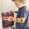 Oblique Unique Temporäre Klebetattoos Kinder Dinosaurier Produktbild-Vorschau 3