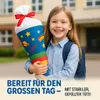 Ferocity, Schultüte Gamer grün, mit Namen, 70 cm, Produktbild-Vorschau 7