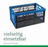 Novaliv skladací box 45l modrý sada 10 ks - Skladací box s Náhľad obrázku produktu 2