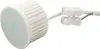 A white LED module with a ribbed casing and a white wire connector. Produktbild-Vorschau