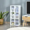 HOMCOM Lot de 2 étagères colonnes Armoire de Rangement Voir les images du produit 7